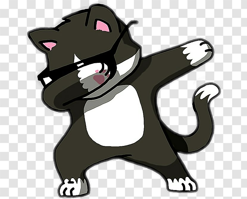 T-shirt Cat Hoodie Pug Dab - Cartoon Transparent PNG