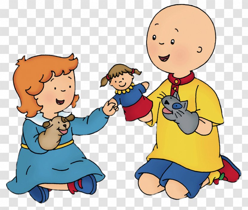 Cloth Napkins Caillou: Magic Playhouse Friends Wallpaper - Servilleta De Papel - Jigsaw Puppet Transparent PNG