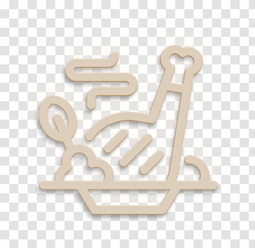 Restaurant Elements Icon Meat Icon Transparent PNG