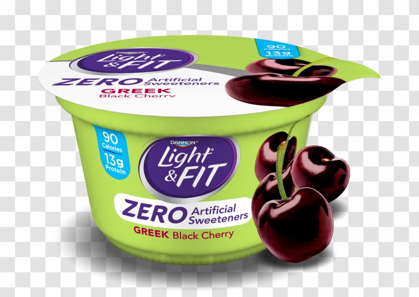 Greek Cuisine Yogurt Yoghurt Skyr Sugar Substitute - Cherry Fruit Transparent PNG