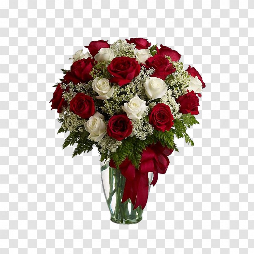 Flower Bouquet Valentines Day Delivery Floristry - Petal - Vase Transparent PNG