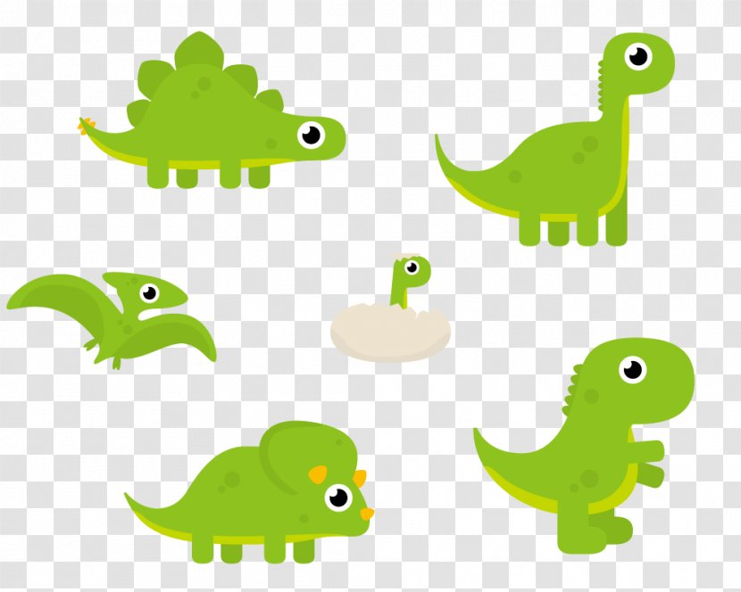 Cartoon Dinosaur Drawing - Fauna Transparent PNG