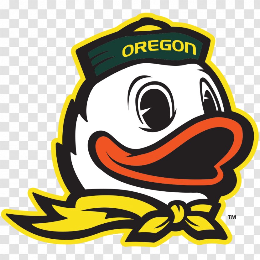 University Of Oregon Ducks Football Track And Field Men's Basketball Baseball - Bird Transparent PNG