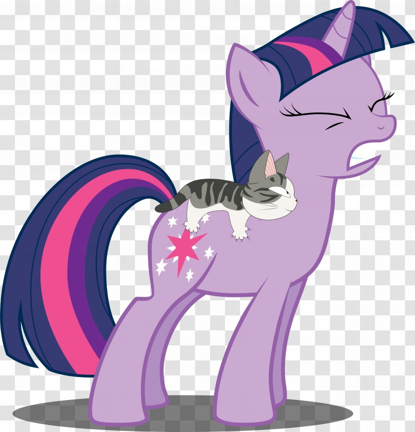 Kitten Twilight Sparkle Pony Cat Chi's Sweet Home - Horse Like Mammal Transparent PNG