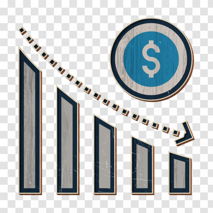 Loss Icon Finance And Banking Icon Transparent PNG