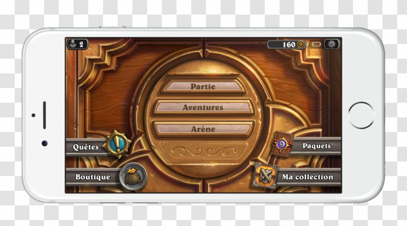 Hearthstone IPhone Android Video Game User Interface - Blizzard Entertainment Transparent PNG
