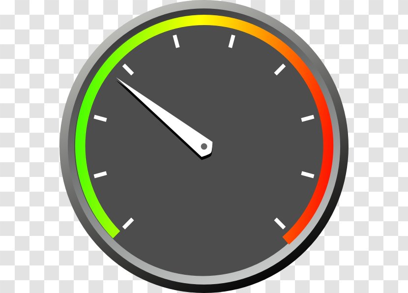 Dial Speedometer Tachometer Clip Art - Area - Meter Transparent PNG