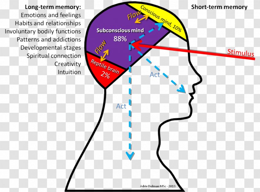 Consciousness Psyche Unconscious Mind Analytical Psychology - Flower - Conscience Transparent PNG