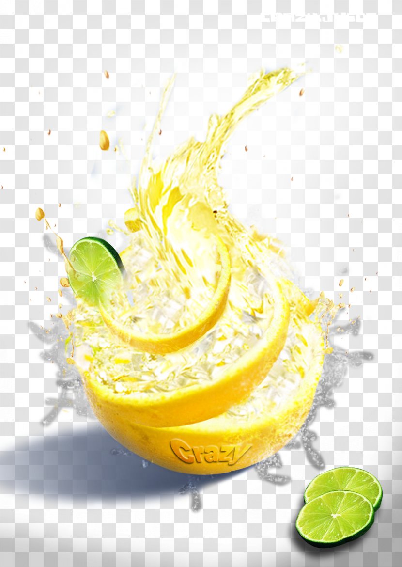 Orange Juice Lemonade Cocktail Garnish - Drink - Explosion Lemon Transparent PNG