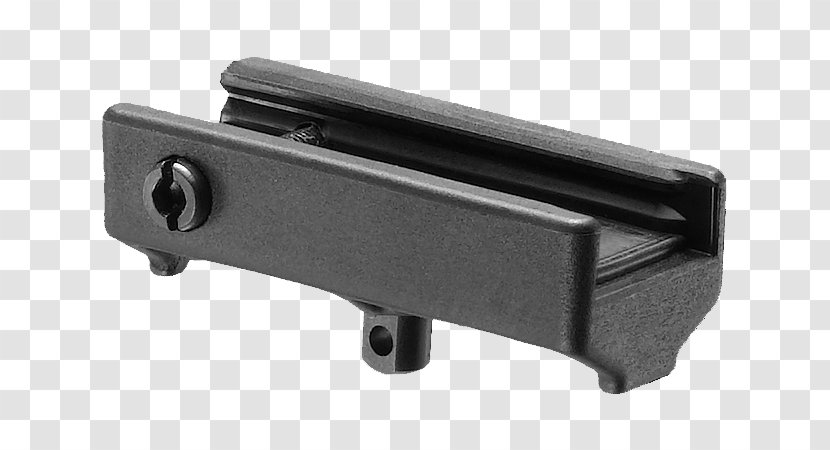 Bipod Picatinny Rail Weaver Mount Weapon M-LOK - Pistol Grip Transparent PNG