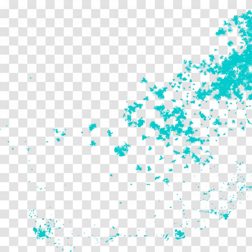 Line Point Turquoise Graphics Font - Aqua Transparent PNG