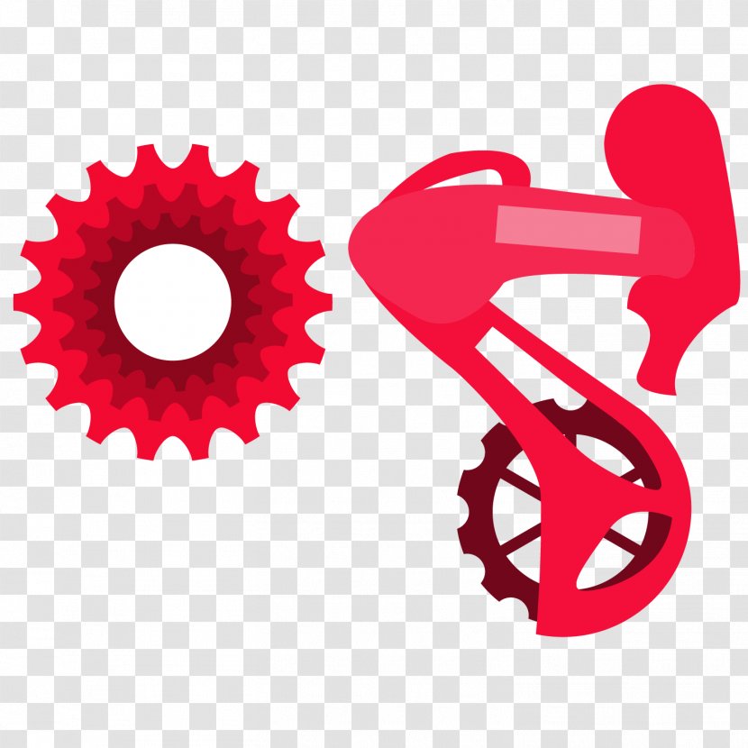 Word Chakra Symbol Reiki Family - Love - Vector Cartoon Red Bicycle Gear Accessories Transparent PNG