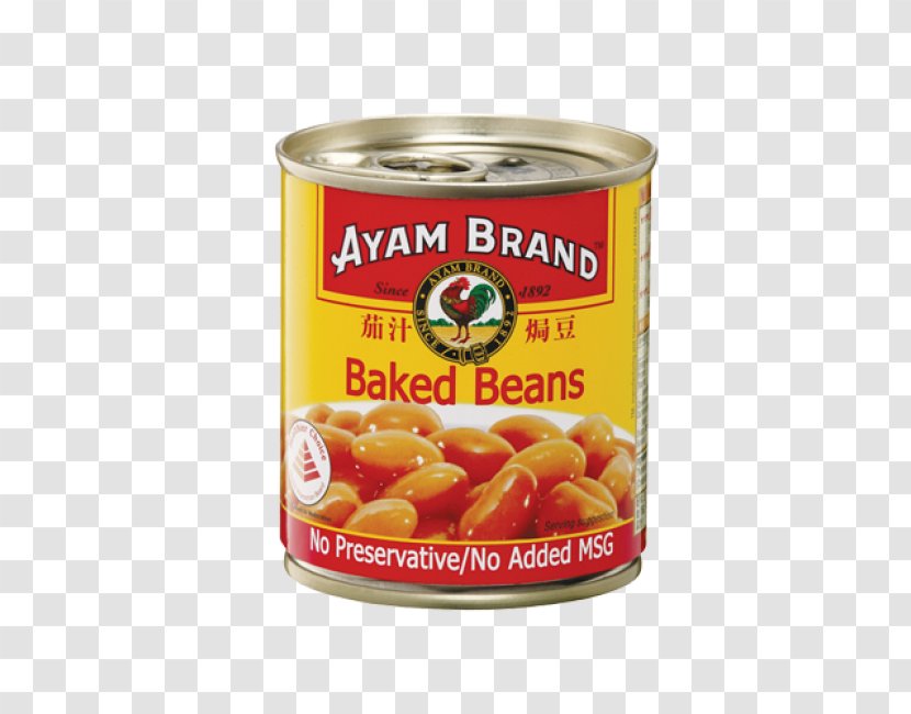 Baked Beans Ayam Brand Convenience Food Canning - Cooking Transparent PNG