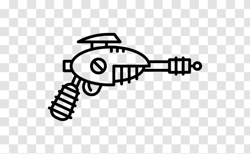 Laser Gun - Raygun - Science Fiction Transparent PNG