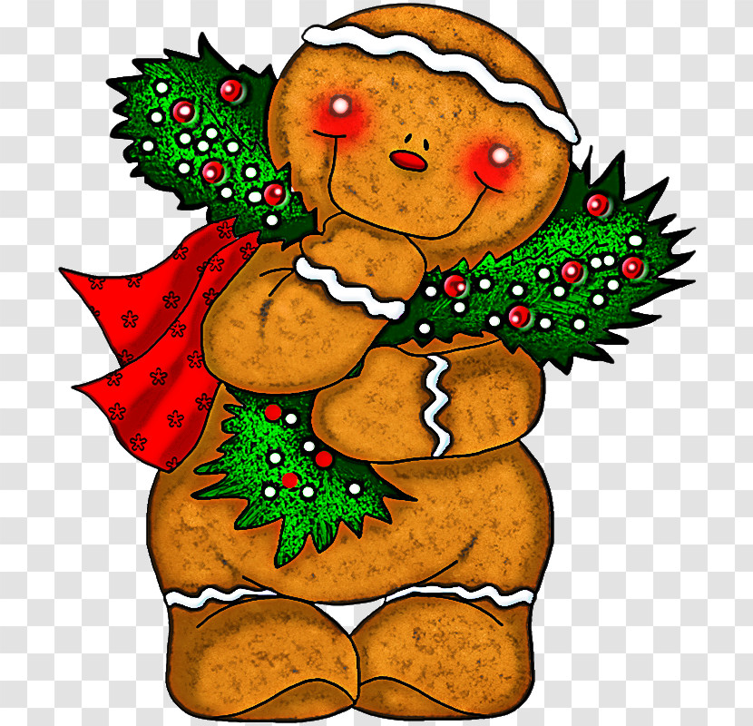 Christmas Eve Gingerbread Transparent PNG