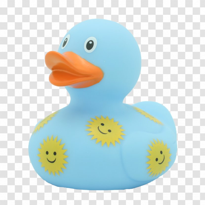Rubber Duck Toy Natural - Waterfowl - Jemima Puddle Transparent PNG