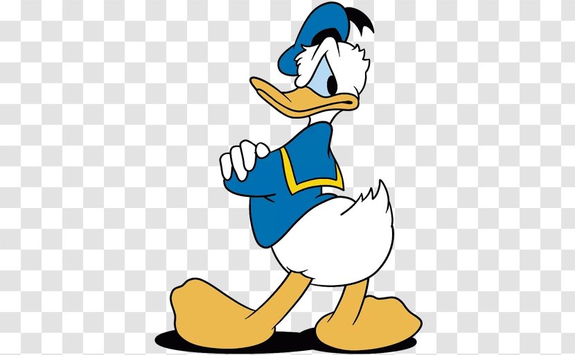 Donald Duck Daisy Daffy Drawing - Bird Transparent PNG