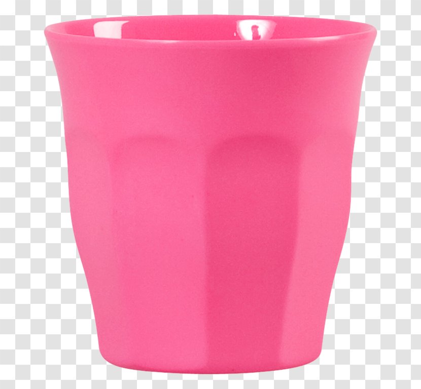 Mug Plastic Flowerpot Pink M - Cup Transparent PNG
