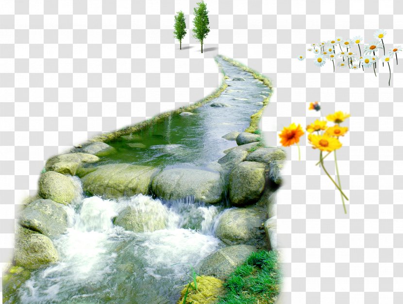 Landscape Painting Watercourse Clip Art - Grass Transparent PNG