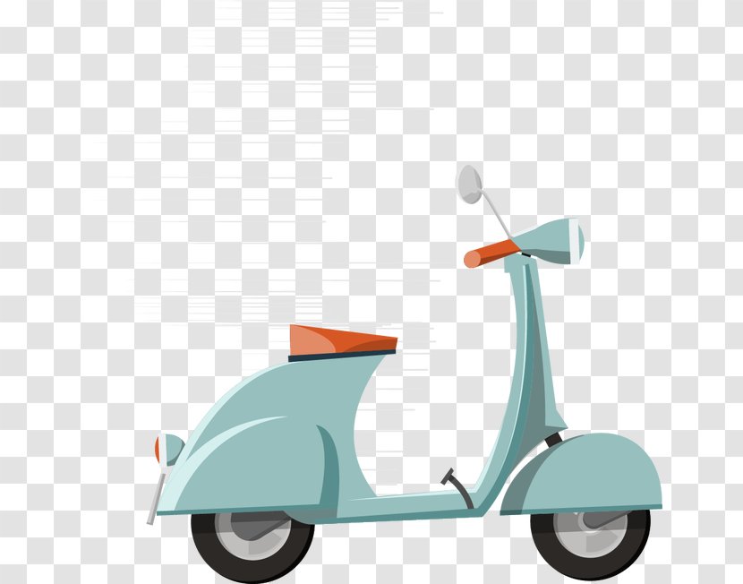 Electric Vehicle Car Scooter Motorcycle - Pull The Wind Transparent PNG