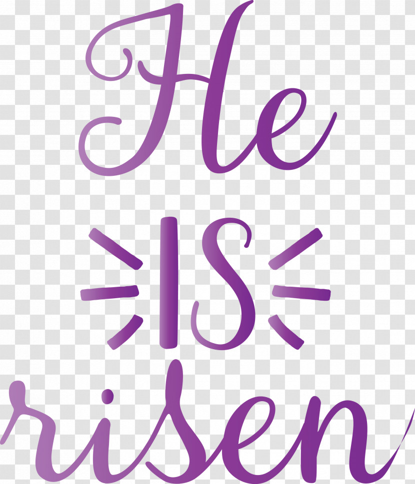 He Is Risen Jesus Transparent PNG