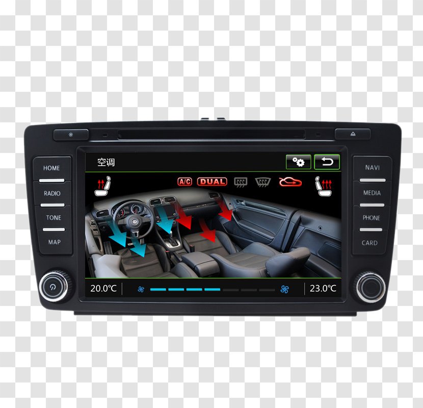 Volkswagen Jetta Passat Tiguan Caddy - Eos - Škoda Yeti Navigation Transparent PNG