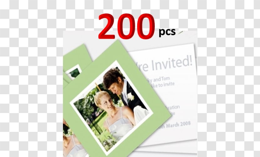 Wedding Invitation Paper Convite Reception - Birthday Transparent PNG