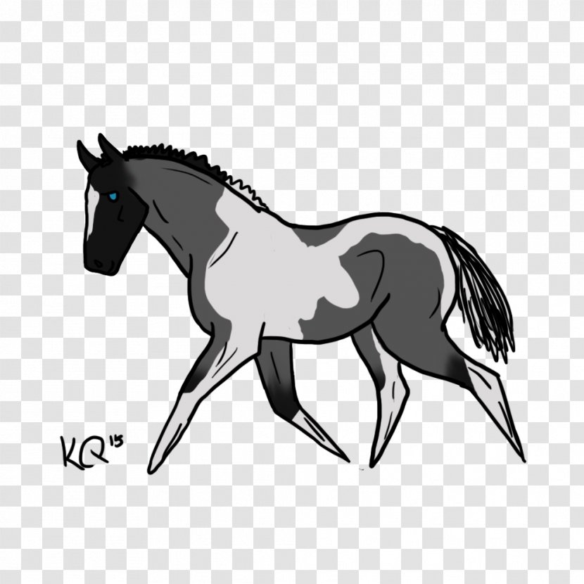 Mane Mustang Stallion Foal Colt - Fictional Character Transparent PNG