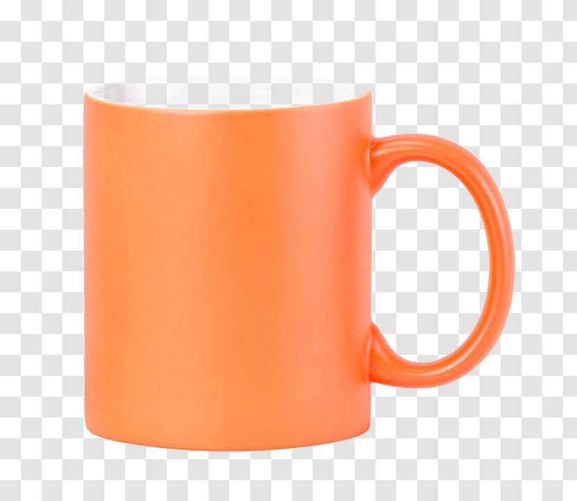 Shark Attack Mug Cup Waechtersbach Orange - Teacup - Division 2 Logo Transparent PNG