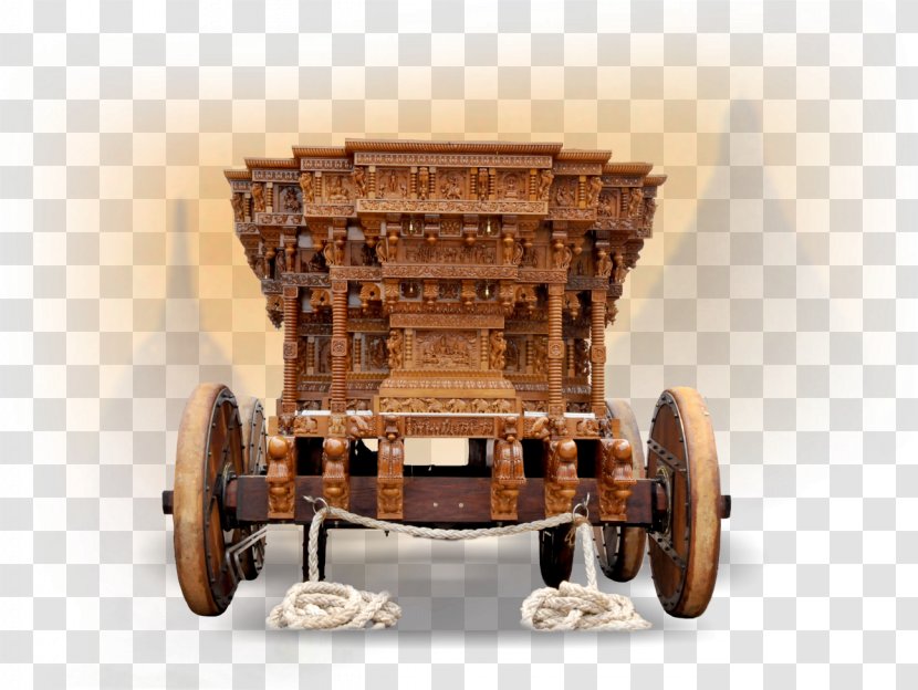 Vehicle Wagon Cart Furniture Wood - Antique Wheel Transparent PNG