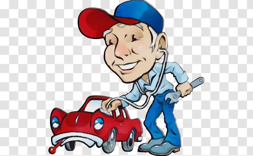 Car Background - Automobile Repair Shop - Riding Toy Cartoon Transparent PNG