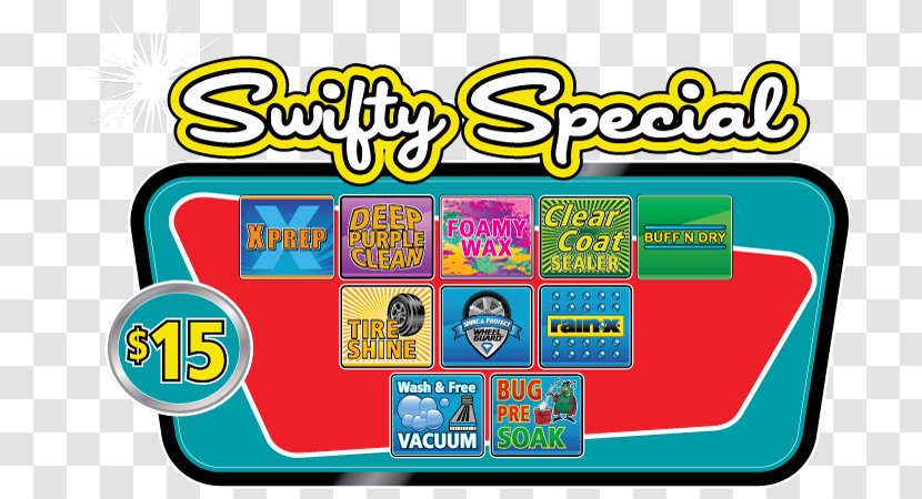 Swifty Car Wash Wheel Washing - Games - Fundraising Transparent PNG