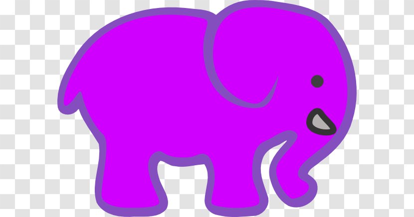 Elephant Clip Art - Cartoon Transparent PNG