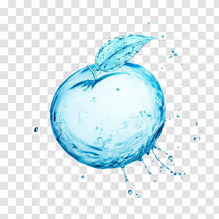Juice Apple Bluewater Wallpaper - Organism - Drops Transparent PNG