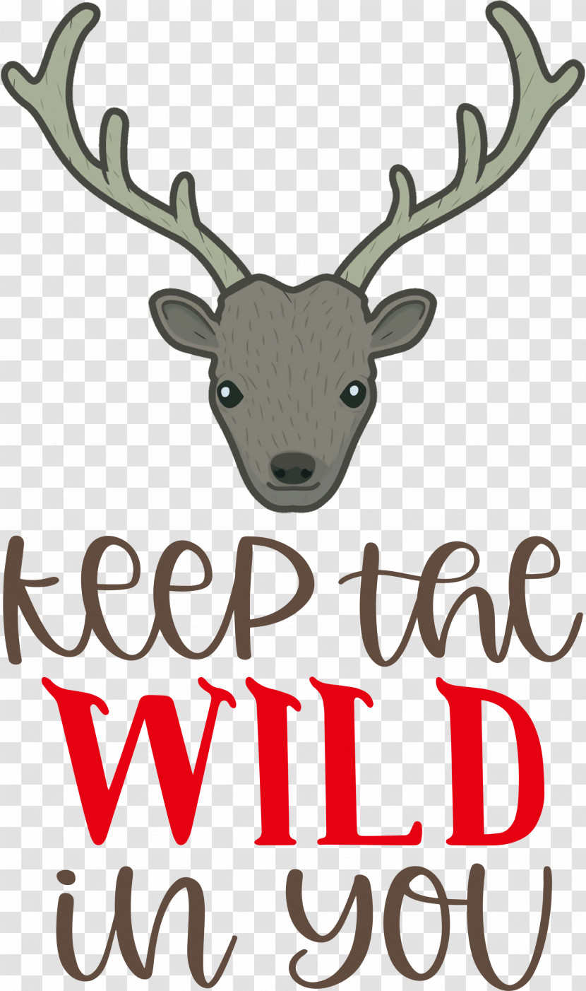 Keep Wild Deer Transparent PNG