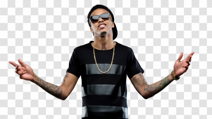Microphone Cartoon - August Alsina - Sleeve Animation Transparent PNG