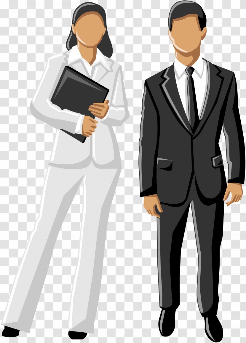 Businessperson Company Cartoon - Formal Wear - Business Transparent PNG