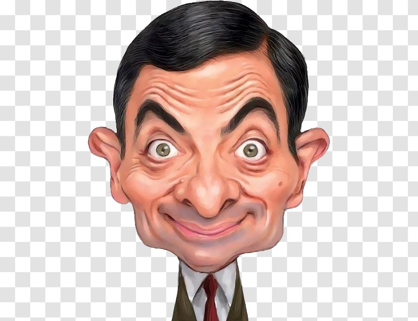 Mr. Bean Rowan Atkinson Caricature Humour Drawing - Facial Expression Transparent PNG