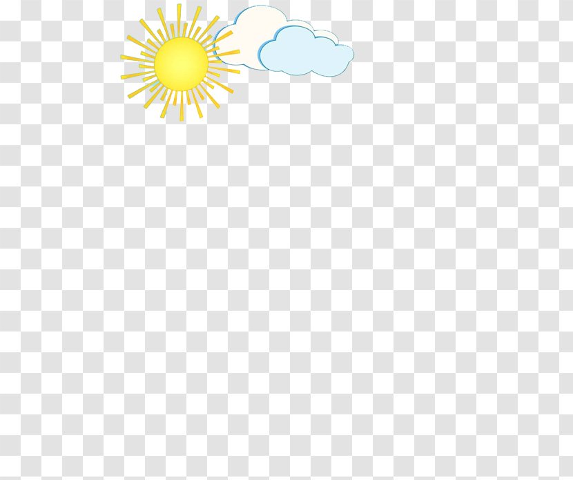 Textile Area Pattern - White - Sun Clouds Transparent PNG