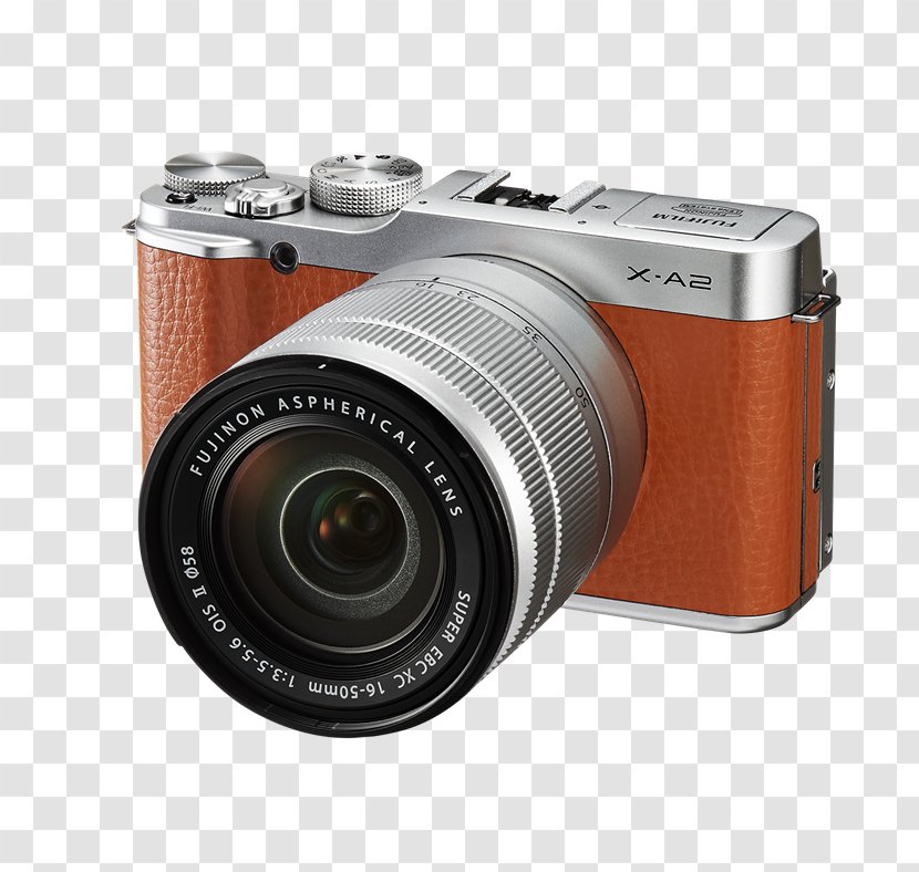Fujifilm X-A2 X-A3 Mirrorless Interchangeable-lens Camera - Teleconverter Transparent PNG