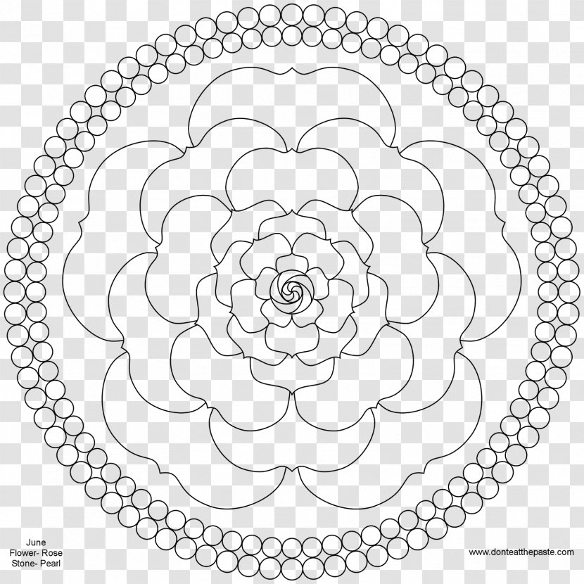 Mandala Coloring Book Child Drawing - Point Transparent PNG