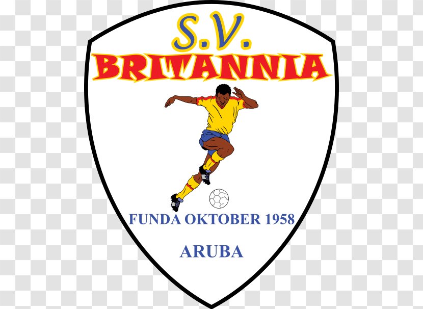 SV Britannia Sports Football Clip Art Savaneta - Logo - Yellow Transparent PNG