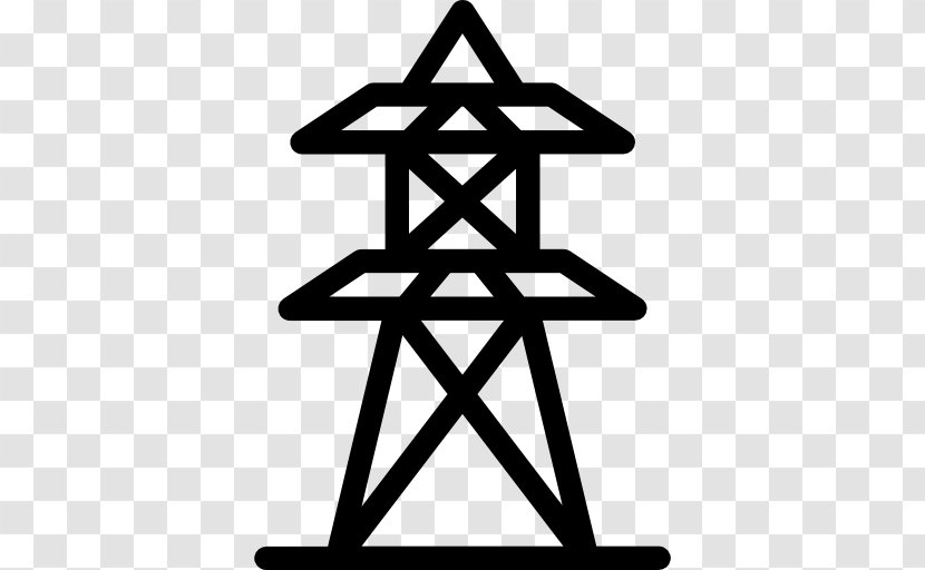 Transmission Tower Overhead Power Line Electricity Electrical Grid Energy - Electric Transparent PNG