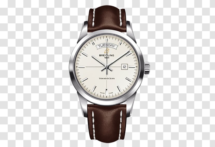Breitling SA Chronometer Watch Transocean Chronograph Transparent PNG