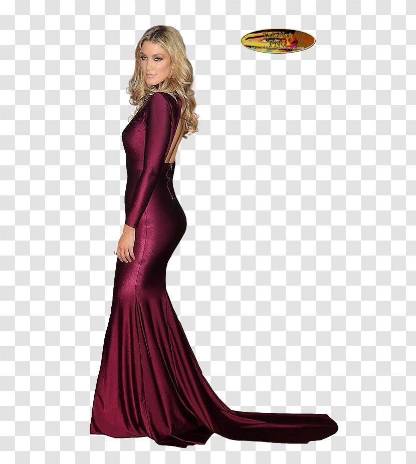 Evening Gown Woman In Dress - Watercolor Transparent PNG