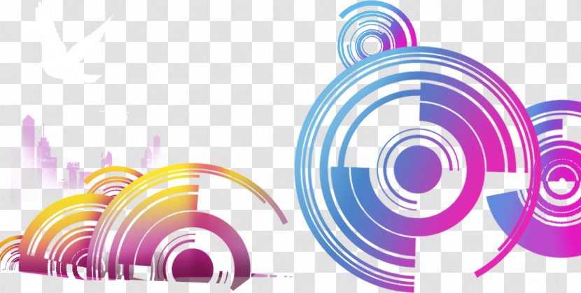 Purple Color - Software - Circles Transparent PNG