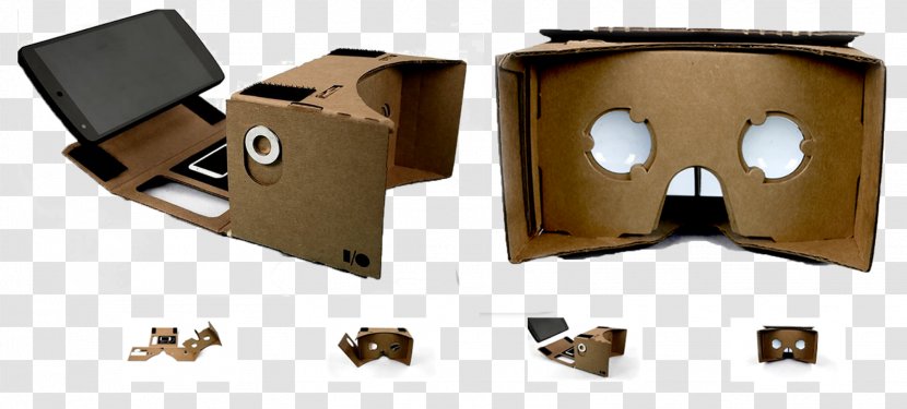 Virtual Reality Headset Google Cardboard Oculus Rift - Do It Yourself Transparent PNG