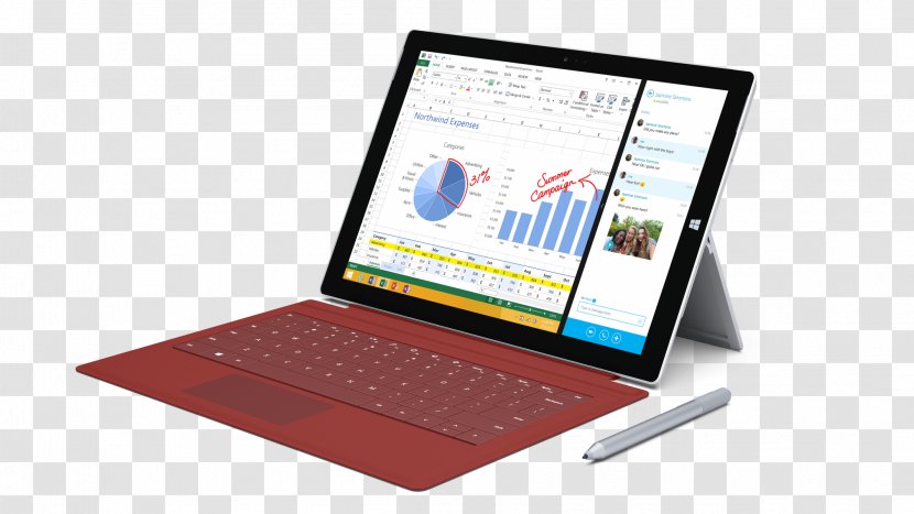 Surface Pro 3 2 4 Book - Microsoft Transparent PNG