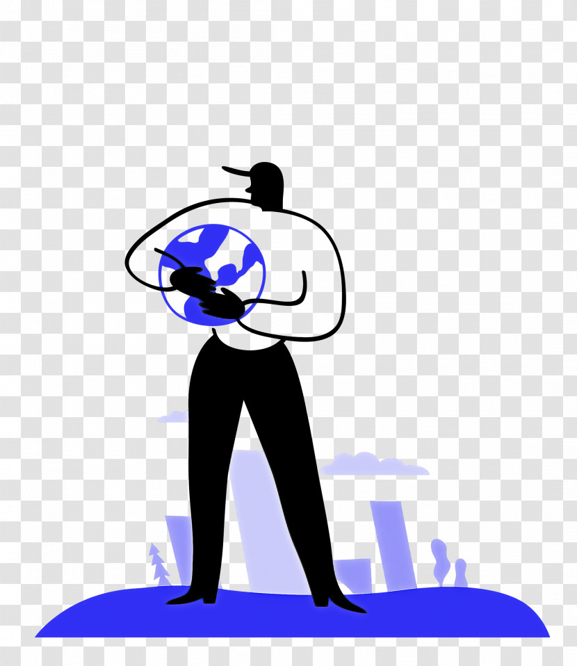 Holding Earth Transparent PNG