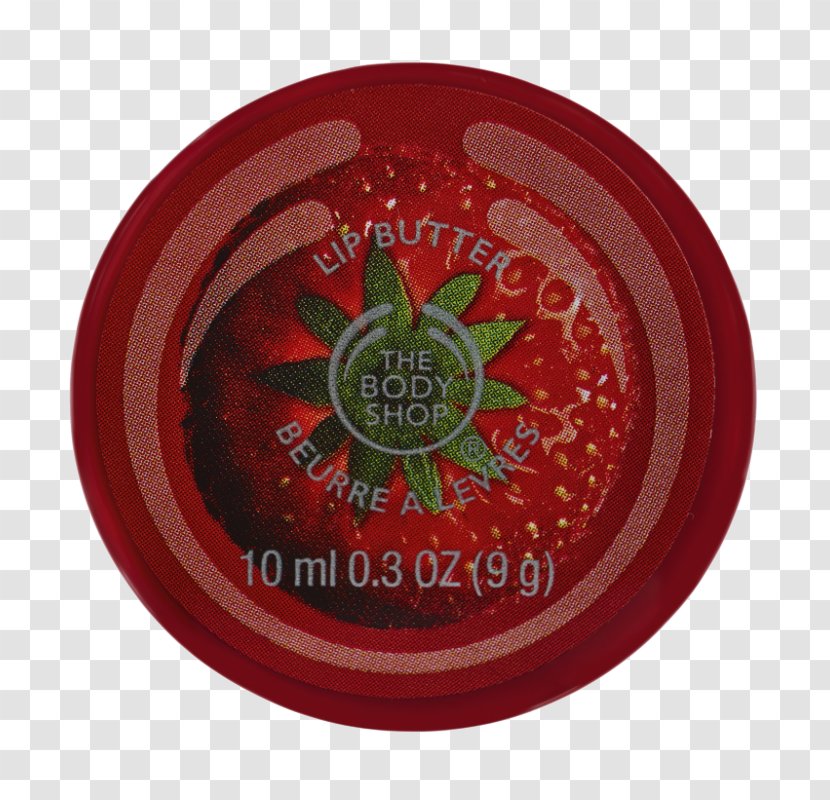 Lip Balm The Body Shop Strawberry Butter - Dishware - 10ml Skin Care Shop: White Musk Libertine Transparent PNG
